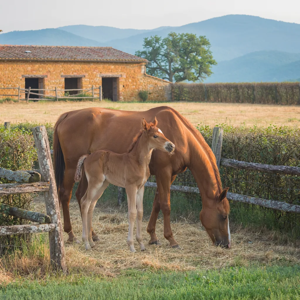 Élevage de chevaux, Les Écuries du Tréfle, La Tourette